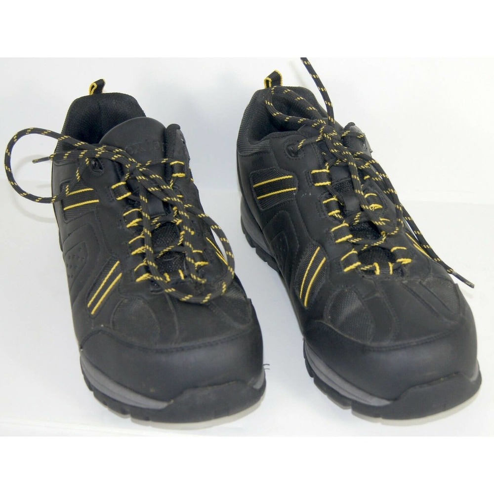 Dexter Black Steel Toe Mens Shoes Size 12 EUC Work